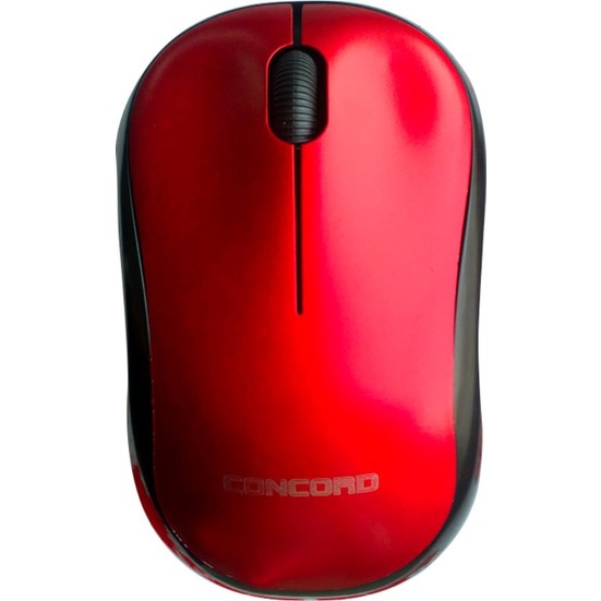 Concord C-13 Kablosuz Optik Mouse - Kırmızı