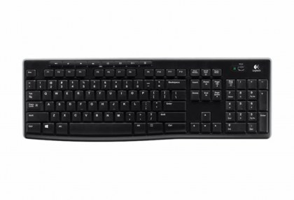 Logitech K270 Kablosuz Klavye Q Siyah (920-003761)