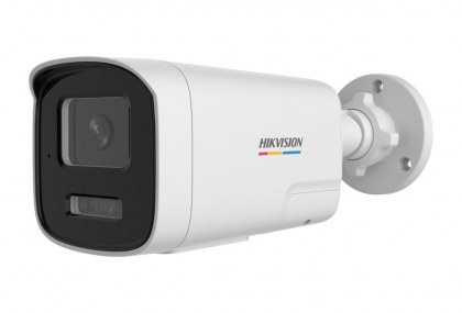 Hikvision DS-2CD1T47G2H-LIUF/SL (Dahili Mik) 4MP 2.8mm ColorVu 50mt -Sesli Alarm